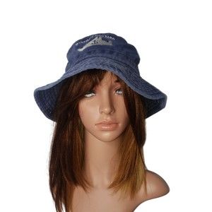 MARTHA'S VINEYARD Denim Blue Bucket Summer Hat